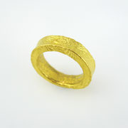 Feingoldring aus 999er Gold