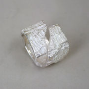Silberring, offen