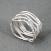 5er-Ring, Silber