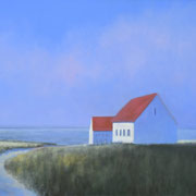 The Sandy Path, oil on canvas, 30" x 40"