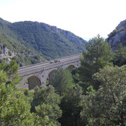 Un endroit impressionnant  où la route fait plus d'une boucle entière sous son propre pont