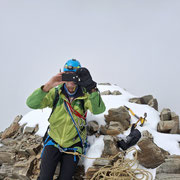 Torsten auf dem Hohberghorn.