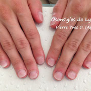 Pose d'ongles en extension