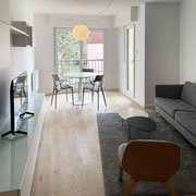 VUE SUR LE SEJOUR APRES RENOVATION