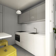 3D VUE SUR LA CUISINE