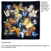 www.juttakohlbeck.de / Mini Art Quilt / Textiles