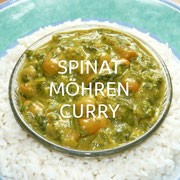 SPINAT-MÖHREN-CURRY