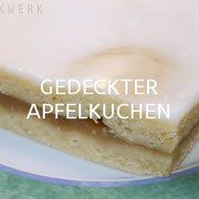 GEDECKTER APFELKUCHEN