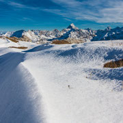 Nebelhorn - Oberstdorf Blickrichtung Hochvogel mit 2592m