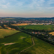 Bei der B85 Richtung Saalfeld.