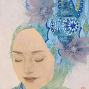 2021　333×242㎜　「翠雨」SOLD OUT