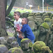 愛宕念仏寺　羅漢さま