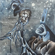 Begegnung 60 x 40 cm |  300,- € 