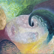 Gegen Ende der Nacht | 30 x 42 cm | 216,- €