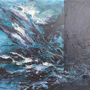Implosion 40 x 50 cm | 270,- € 