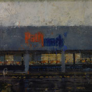 Catherine Mulligan, "Pathmark (Night)", 16" x 20", oil on masonite