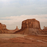 Robert Waddington, "Monument Valley Silver Streak Clipper", 42" x 54", oil on canvas