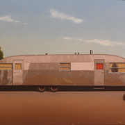 Robert Waddington, "1952 Spartan Royal Trailer Home", oil, 24" x 32"