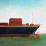 Brad Davis, "Cargo", 8" x 10", oil on panel