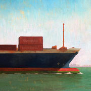 "Cargo", 8” x 10”, oil on panel