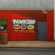 Robert Waddington, "Impala Pawn", oil, 32" x 48"