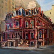 Susan O'Reilly, "The Union League," 23” x 29”, oil on panel