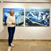 REGINA WUSCHEK - AUSSTELLUNG B E R G E