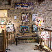 A l'étage : Jean-Jacques Ligot, Lamp'Art