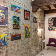 A l'étage : Nathalie Couyère, Foulonjm Photographies, Sébastien Malacarne