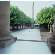 Le miroir brouillé (vue sur la place Broglie)