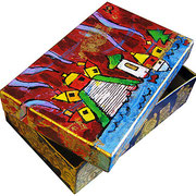 "la scatola di Antonio" acrilico su cartone cm15x9x4