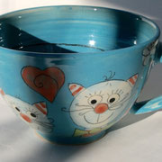 Katzentasse Bestell-Nr. 1710, Preis: 25 € / 400 ml