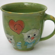 Katzentasse Bestell-Nr. 1309, Preis 22 € / 350 ml