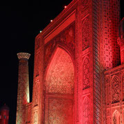 Light show place du Registan 