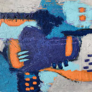 Wandbild "Alive" - 90x100x4,5 cm 