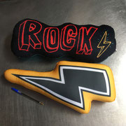 COJIN FIGURA RAYO Y ROCK / 1 unidad / Arriendo: $ 4.000 C/U  / Garantía: $ 15.000 