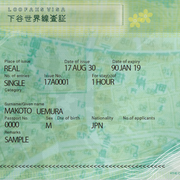 むこうのせかい2017　使用visa