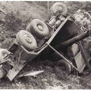 LKW Unfall - B181 am 27.08.1984