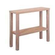 Arrimo color madera Natural / REF: MUE-0   / Medidas: 90x30x78 cms. / Arriendo: $ 18.000 / Garantía: $ 50.000