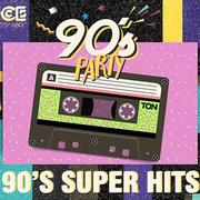 T1 90er Jahre Party (Vinyl-Stoff) = 25 EUR - B270xH180cm