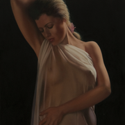 Sheer, Oil on Canvas, 12"x16".