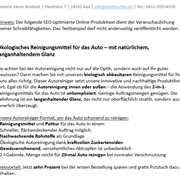 SEO-optimierter Produkttext