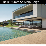 dalle terrasse St Malo beige