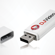 Simulación de pendrive corporativo