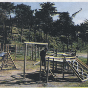 Juegos Infantiles faldas del Parque Ross. 1996