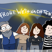 Frohe Weihnachten, digital