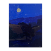 De eerste nacht - 18x24cm - oilpaint on canvas - 2023 - Available