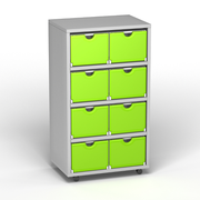 Schuhaufbewahrung mit flexiblen Schuhboxen - Schuhboxen mit transparent