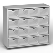 Schuhaufbewahrung mit flexiblen Schuhboxen - Schuhboxen mit transparent