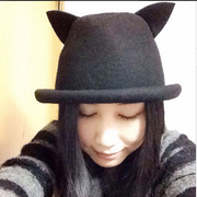 [KURONEKO no Instagram] 26/02/2015  Chapéu do gato preto #catsissue #hat #aura